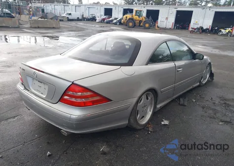 2001 Mercedes-Benz Cl-Class Base (A5) из США, поврежденный, VIN WDBPJ75J41A013852